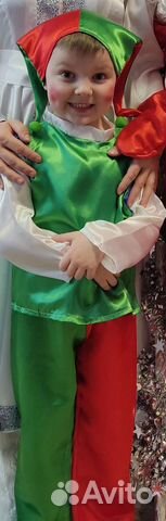 Новогодний костюм петрушка