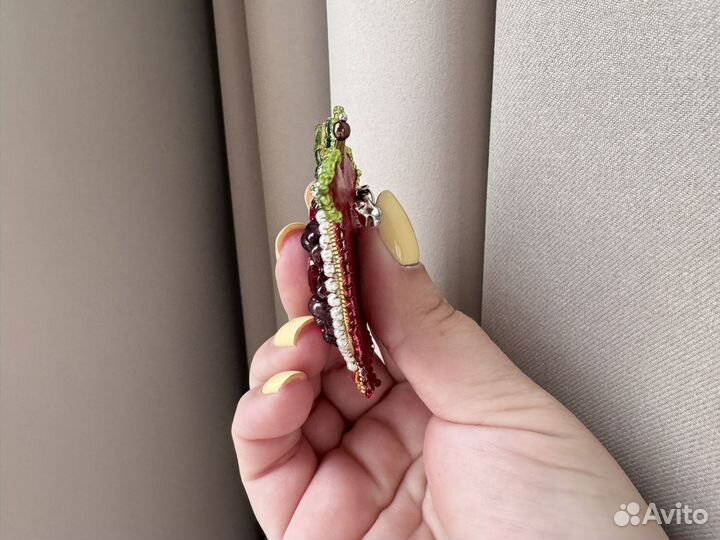 Брошь ручной работы