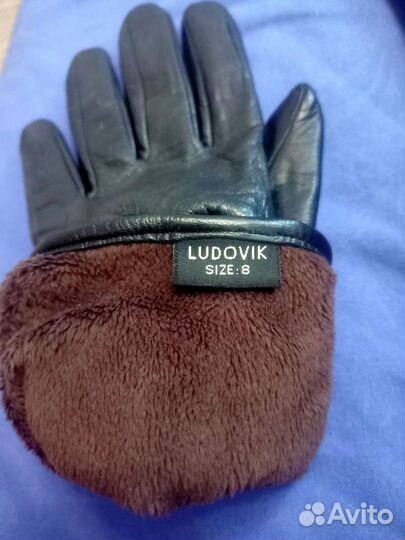 Перчатки женские кожаные новые ludovik