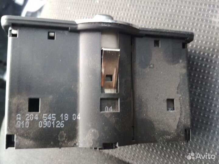 Mercedes c-class w204 переключатель света фар