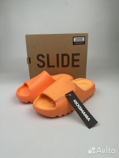 Yeezy Slide Enflame Orange Оригинал