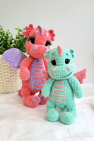 Дракончик мягкая игрушка