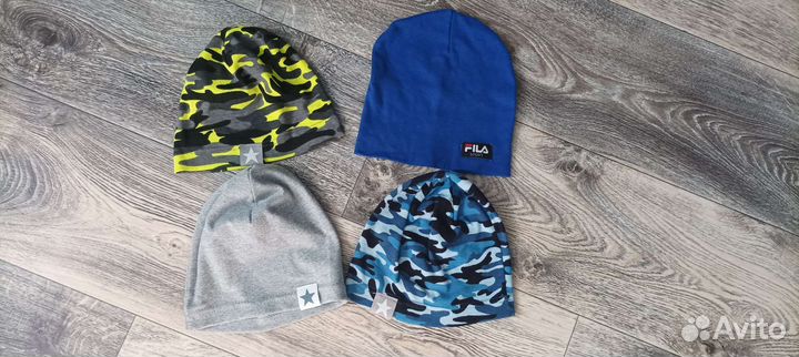 Шапки на мальчика 3-4 года