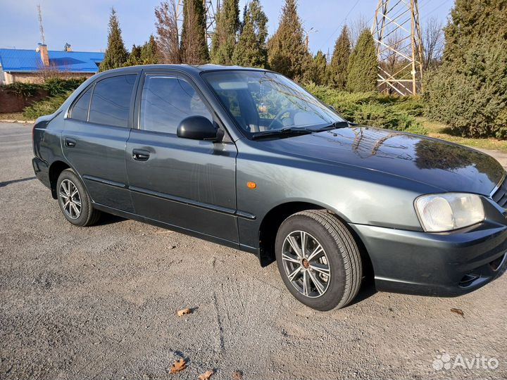 Hyundai Accent 1.5 МТ, 2008, 268 000 км