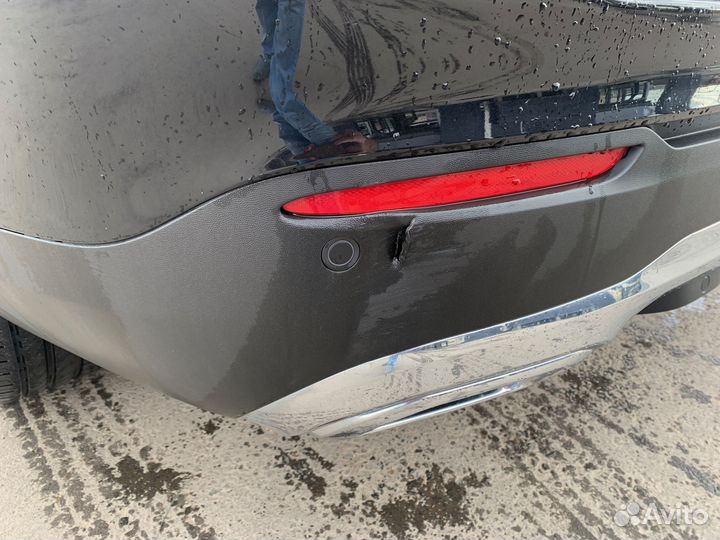 Юбка заднего бампера Mercedes Benz GLC 2021