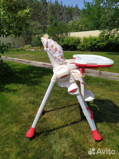 Стульчик для кормления chicco polly 2 в 1