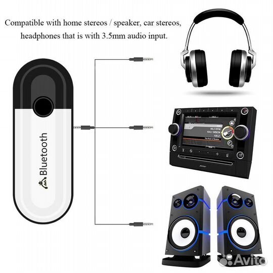 Блютуз Bluetooth адаптер в машину