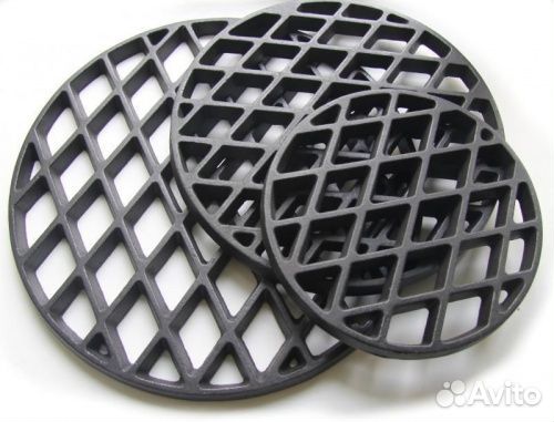 Решетка чугунная для стейков d 275мм к тандырам С