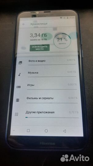 Hisense F25, 16 ГБ