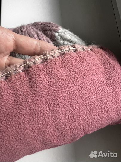 Комплект зимний шапка и снуд