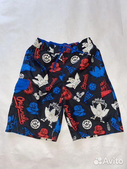 Adidas шорты плавки 7-8 лет
