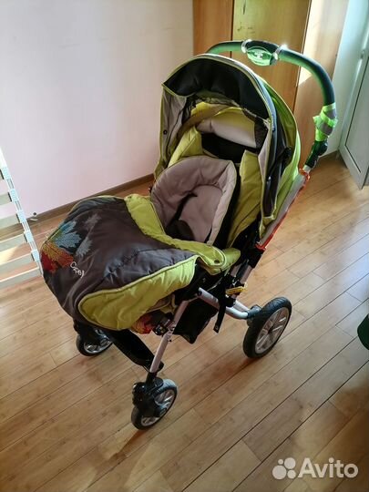 Прогулочная коляска Capella, 2 в 1 бу