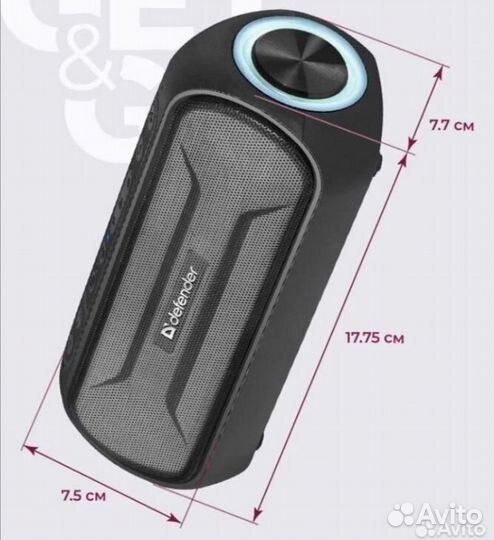 Блютуз колонка Defender