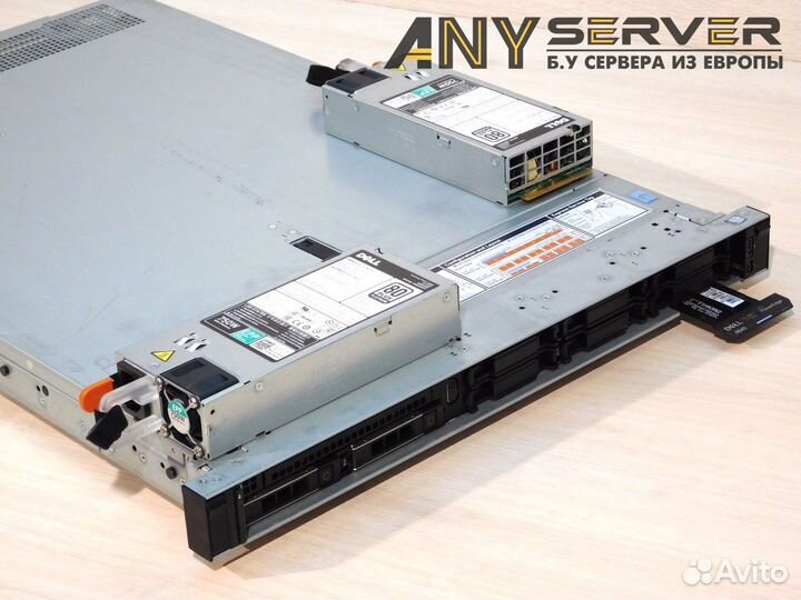 Сервер Dell R640 2x Gold 6138 384Gb H330 8SFF