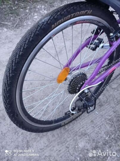 Продаю велосипед для девочки novatrack lady 24