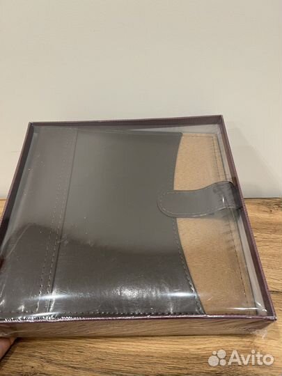 Фотоальбом Brauberg кожа