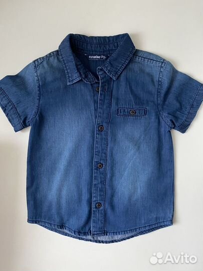 Джинсовая рубашка