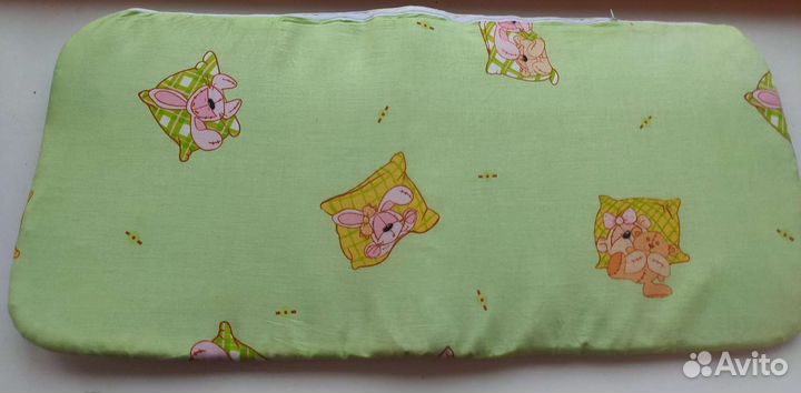 Матрас в детскую коляску кокосовый