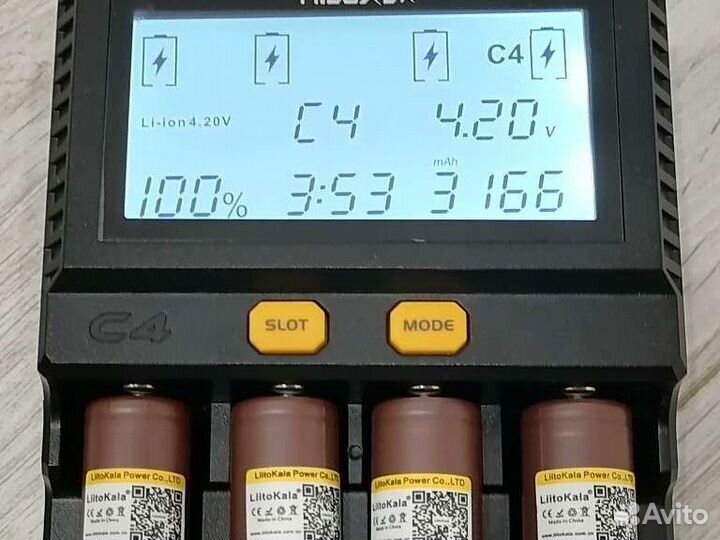 18650 акб, Li-ion, 3000мач