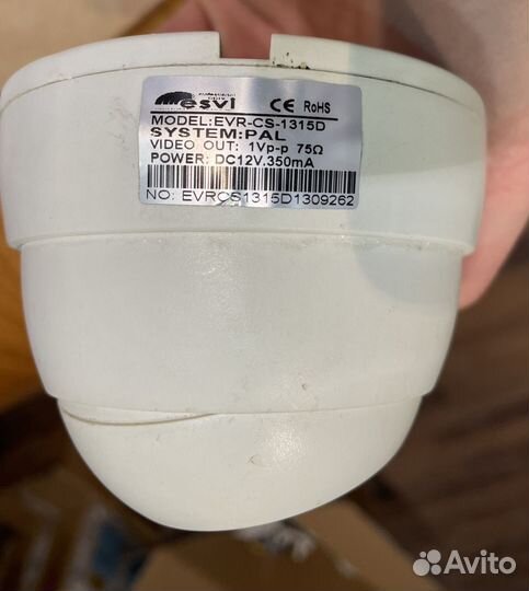 Камеры видеонаблюдения разные модели б/у