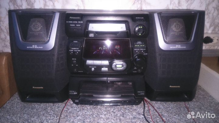 Музыкальный центр panasonic