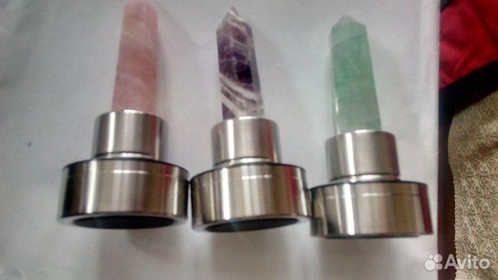 Бутылка для воды с кристаллом кварца