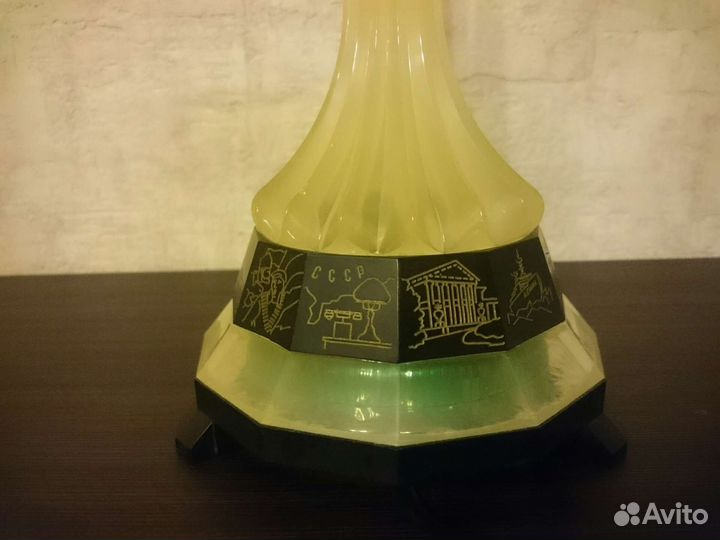Винтажный ретро светильник-ночник Космос-Ракета