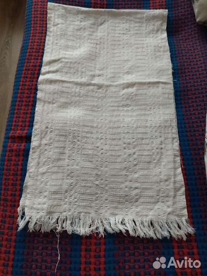 Рушник старинный домотканный фактурный