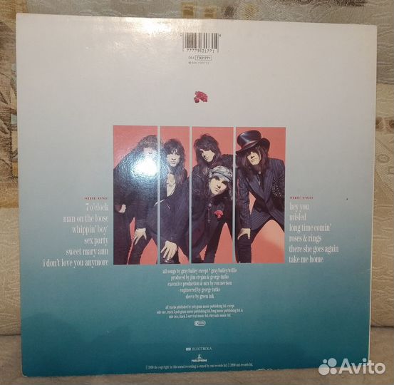 Quireboys 1990, Germany, LP