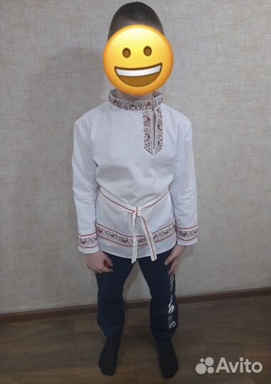 Рубашка косоворотка народный костюм