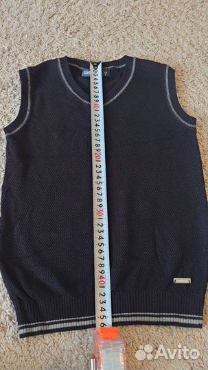 Жилет школьный+ ботинки кожа