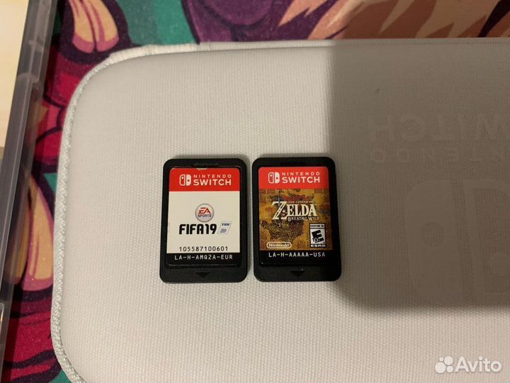 Nintendo Switch Lite голубой