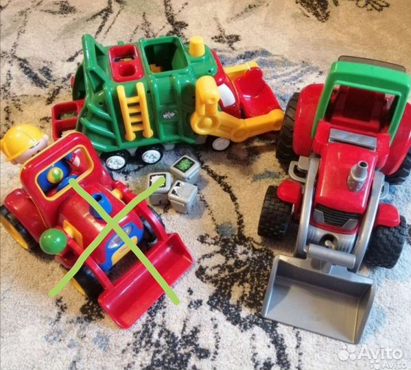 Трактор бульдозер Bruder tolo