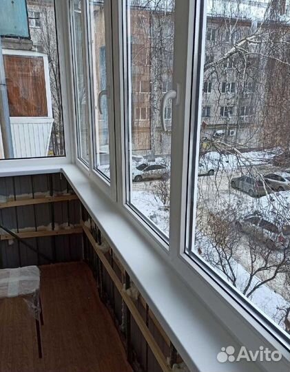 Остекленение балконов