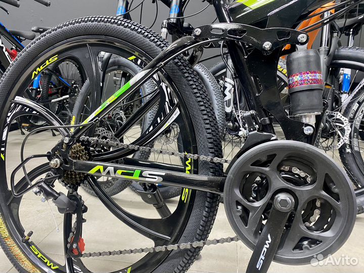 Новый скадной велосипед на литых дисках r26