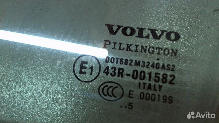 Стекло боковой двери Volvo XC90, 2005