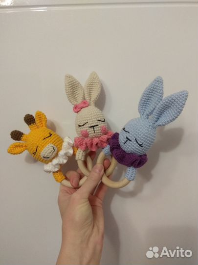 Вязаные игрушки. Ручная работа
