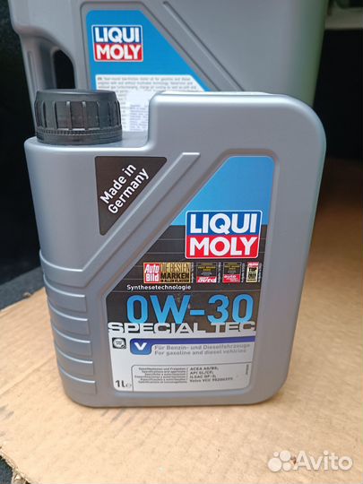 Масло моторное LiquiMoly 0w30