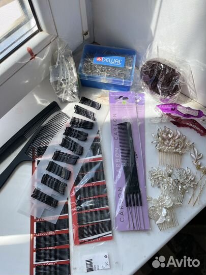 Расческа, заколки, неведимки