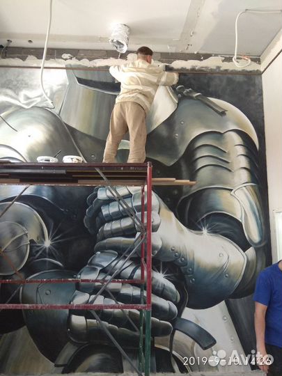 Оформление интерьера и роспись стен