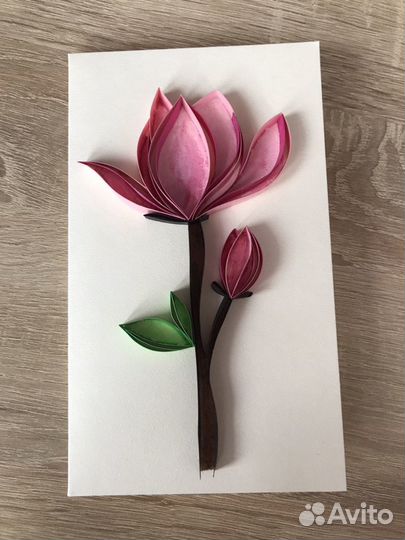 Открытка ручной работы