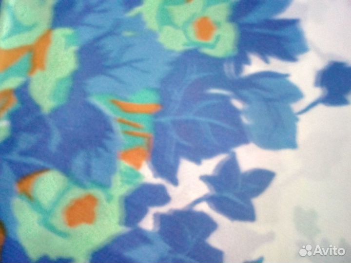 Отрез ткани шелк натуральный СССР