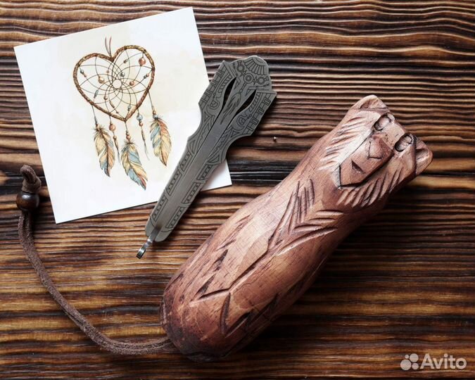 Варган Глазырина Монгол с чехлом