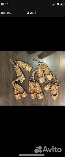 Лапти новые