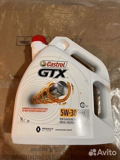 Масло моторное 5w30 Castrol GTX RN17