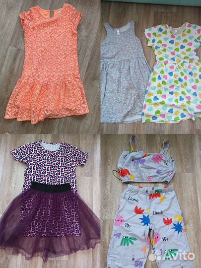 Пакет вещей на девочку рост 134 140