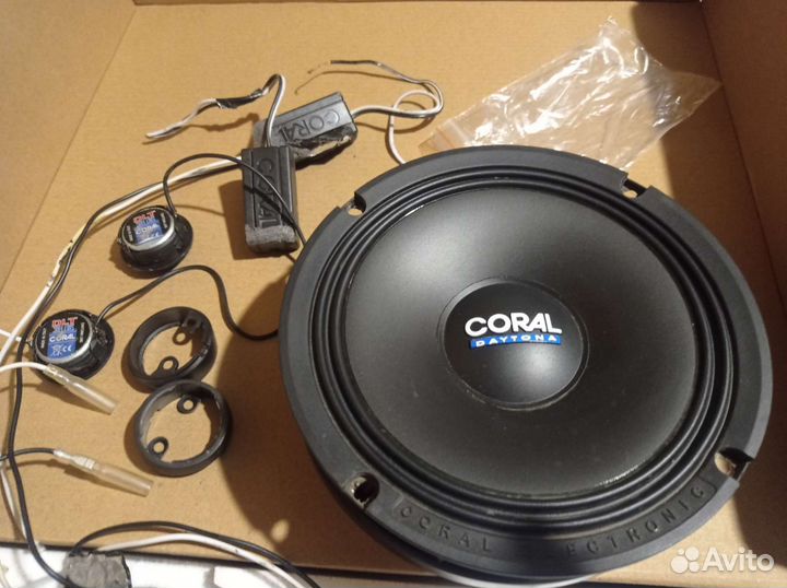 Автомобильные колонки 16 см, б/у, 1шт