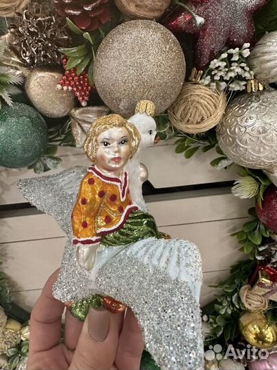 Елочные игрушки ручной работы 