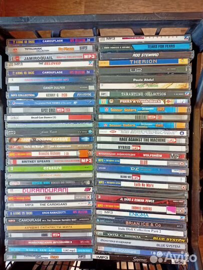 Мп-3 диски музыкальные. Разные направления (300шт)