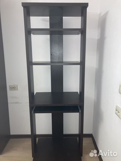 Компьютерный стол бу с полками